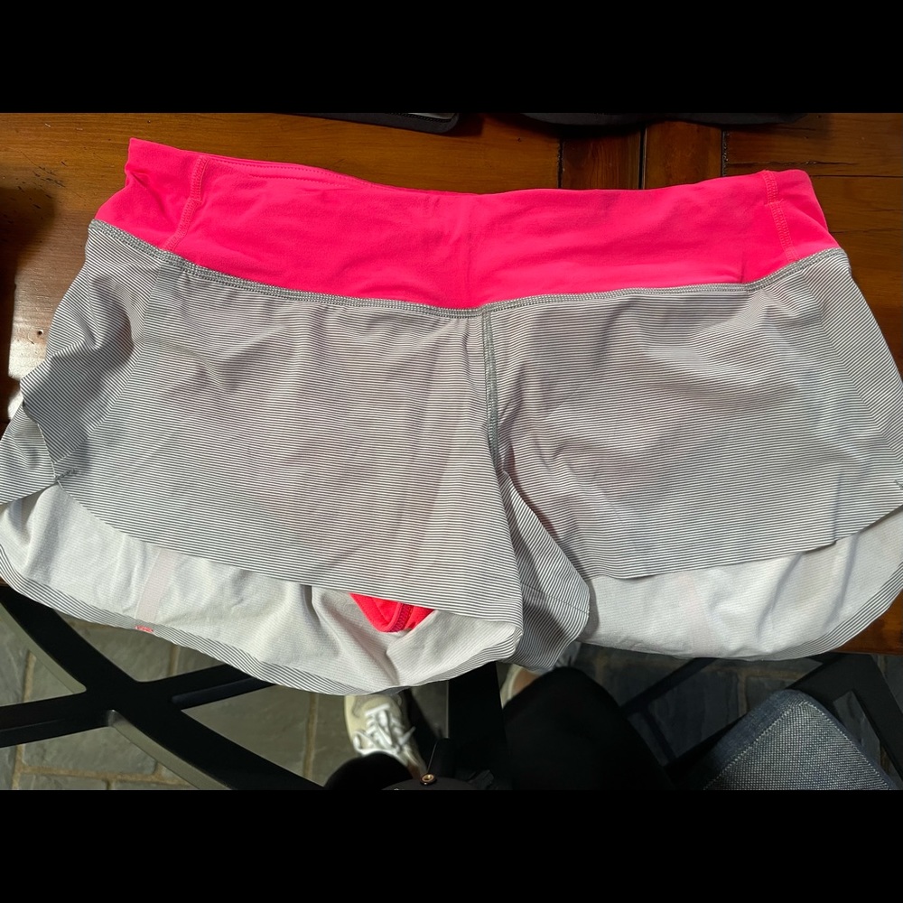 Lululemon speed short size 8